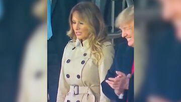 Lo han visto millones: la cara de Melania Trump después de sonreír junto a su marido