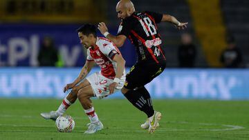 Santa Fe y Pereira empataron 0-0 en la ida de los cuartos de final de Copa BetPlay.