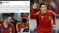 De Ramos a Casillas: todas las reacciones a la retirada de Villa