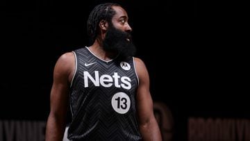 Harden puts up triple-double in 'New Jersey' Nets debut