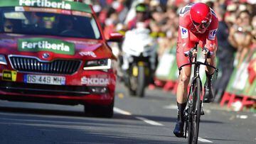 Chris Froome domin&oacute; la contrarreloj de Logro&ntilde;o y se afianza al frente de la Vuelta a Espa&ntilde;a 2017.