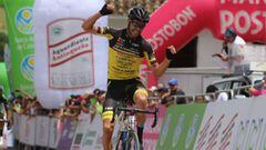 Frank Osorio del Strongman Coldeportes gan&oacute; la octava etapa de la Vuelta a Colombia que tuvo 207 kil&oacute;metros y termin&oacute; en Barichara, Santander