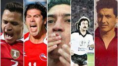 Los 15 mejores delanteros de la historia del fútbol chileno