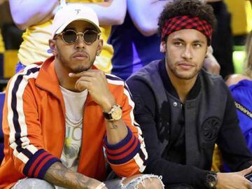 El famoso look de Neymar en la NBA