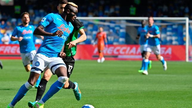 David Ospina vuelve y Napoli golea a Sassuolo