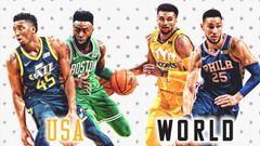 Cartel del Rising Stars del All Star de la NBA.
