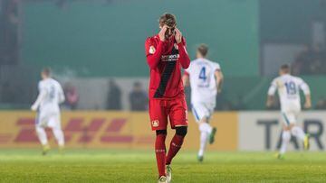 Leverkusen knocked out of Cup by third tier Elversberg, Cologne out