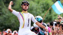 El joven ciclista colombiano se destac&oacute; en el Tour de San Luis de 2015