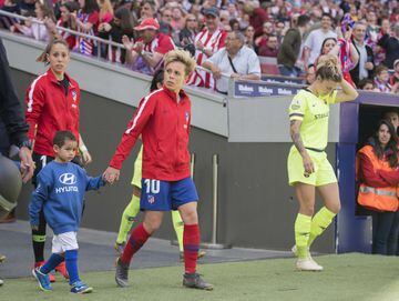 El fútbol femenino llena el Wanda Metropolitano