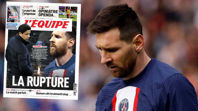 L’Équipe: el PSG no renovará a Messi