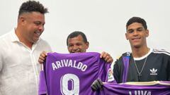 Luva de Pedreiro, con Ronaldo en Zorrilla.