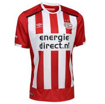 La camiseta que usarán Andrés Guardado y Héctor Moreno con el PSV