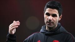 Soccer Football - Premier League - Arsenal v Tottenham Hotspur - Emirates Stadium, London, Britain - March 14, 2021  Arsenal manager Mikel Arteta after the match Pool via REUTERS/Nick Potts EDITORIAL USE ONLY. No use with unauthorized audio, video, data, 