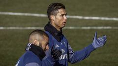 Cristiano Ronaldo y Benzema.