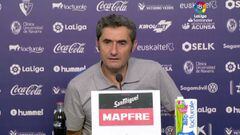 La pregunta sobre Rakitic que molestó a Valverde