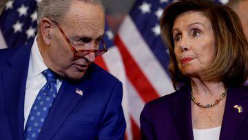 Nancy Pelosi and Chuck Schumer sat down for their first joint interview and had some harsh words for former President Donald Trump.