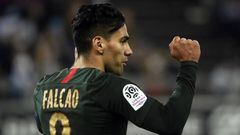 Falcao Garcia anot&oacute; los dos goles en el triunfo de M&oacute;naco frente al Amiens, fecha 16 de la Ligue 1