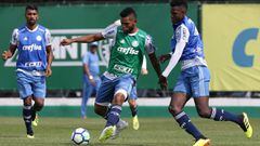 Miguel &Aacute;ngel Borja, delantero de Palmeiras