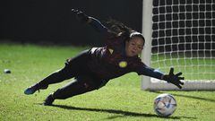 El equipo de Carlos Paniagua tuvo su última práctica antes de enfrentar a España en el debut en el Mundial Femenino de la categoría.