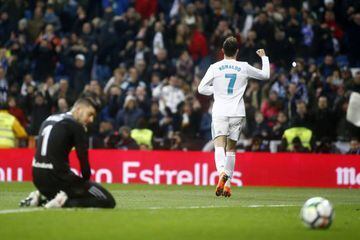 Cristiano wheels away after making it 5-1 against La Real