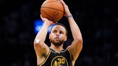 Jun 10, 2022; Boston, Massachusetts, USA; Golden State Warriors guard Stephen Curry (30)