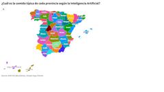 La comida más típica de cada provincia en España, según la inteligencia artificial