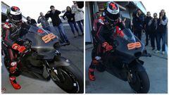 Jorge Lorenzo con la nueva Ducati