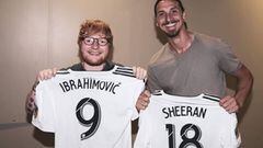 Zlatan Ibrahimovic se desata como seguidor de Ed Sheeran.