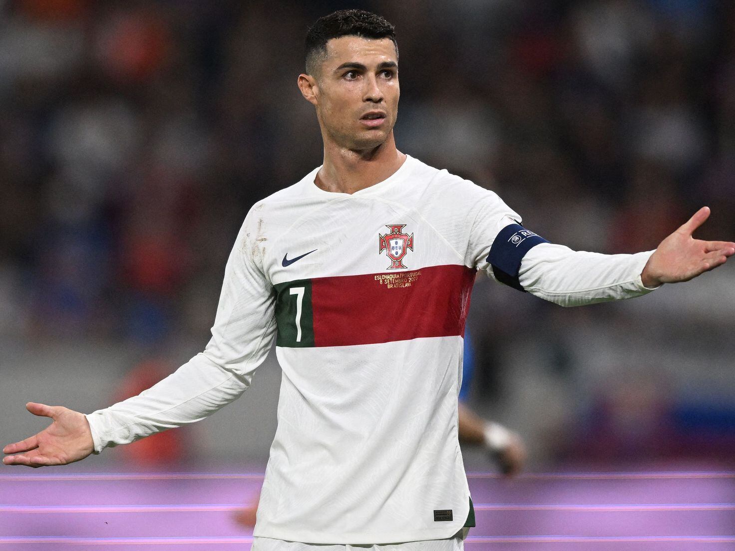 Is Cristiano Ronaldo playing for Portugal vs Slovakia in Euro 2024