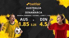 Australia vs. Dinamarca: horario, TV, estadísticas, cuadro y pronósticos del Mundial Femenino