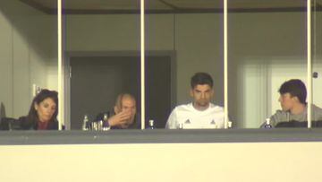 La intensa charla de Zidane mientras veía jugar a su hijo Luca