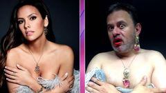 Miki Nadal imita los sexy selfies de Cristina Pedroche en Zapeando