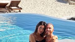 Sergio Ramos y Pilar Rubio de vacaciones en México.
Instagram