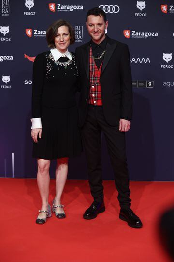La directora Carla Simón y el guionista Arnau Vilaró, nominados por Alcarrás.