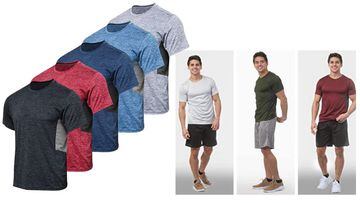 Estas camisetas deportivas transpirables y de secado rápido tienen un 50% de descuento