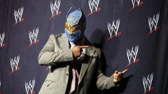 MEXICO CITY, MEXICO - FEBRUARY 24:  The new fighter known as Mistico poses during a press conference of WWE Sin Cara at Salon Jose Cuervo on February 24, 2011 in Mexico City, Mexico. (Photo by Hugo Avila/Jam Media/LatinContent/Getty Images)