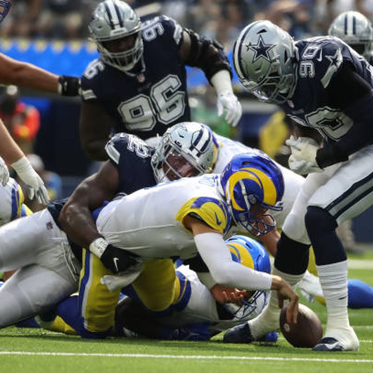 Los Angeles Rams post win over the Dallas Cowboys in new stadium