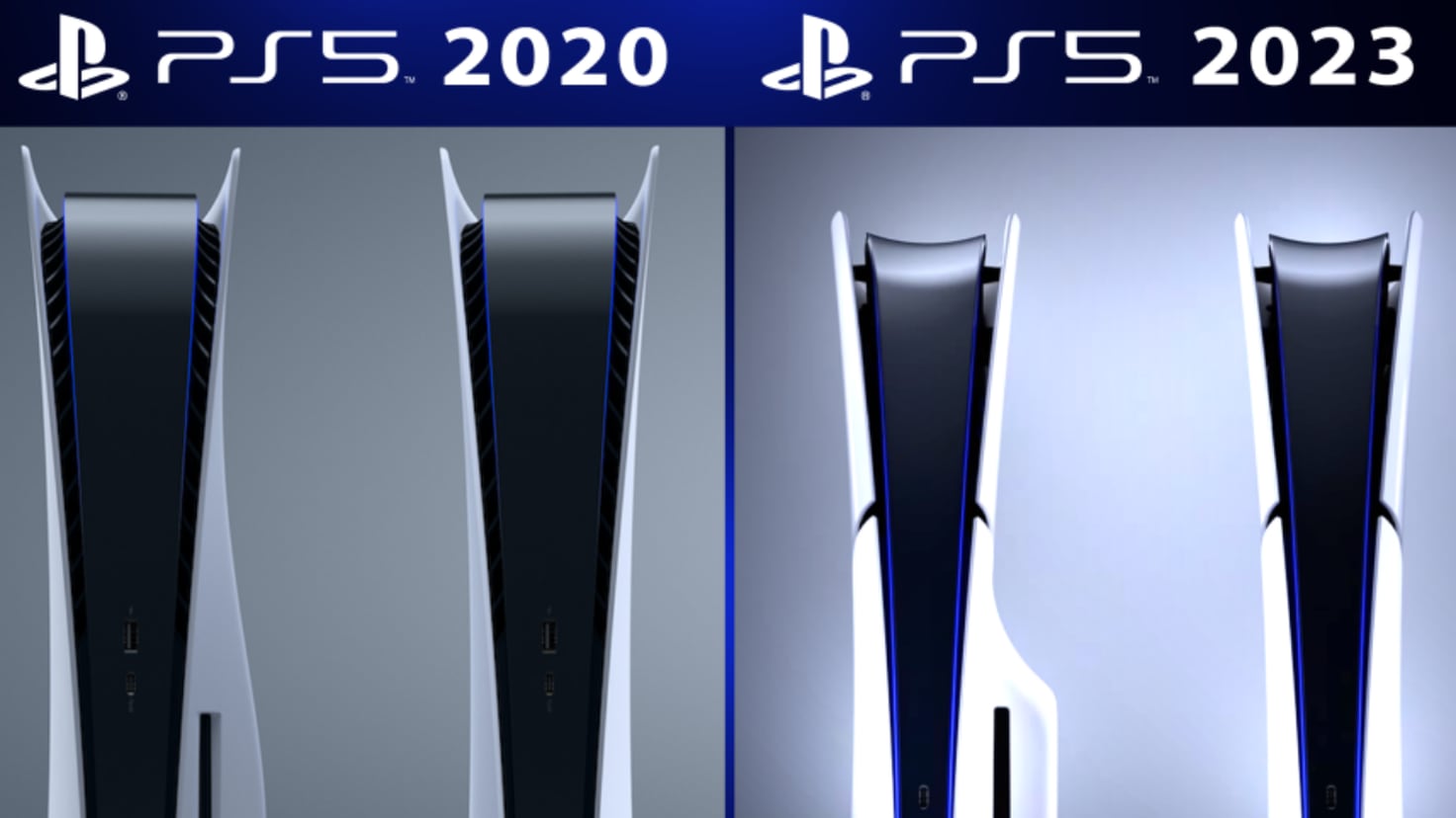 PS5 vs PS5 Slim: primera comparativa e imágenes del nuevo modelo de la  consola - Meristation