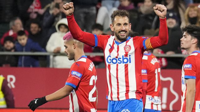 Stuani sigue la estela de Luis Suárez y Diego Forlán