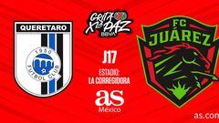 Sigue en directo el Querétaro vs Juárez