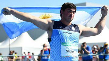 Sasia le dio el séptimo oro a la delegación argentina