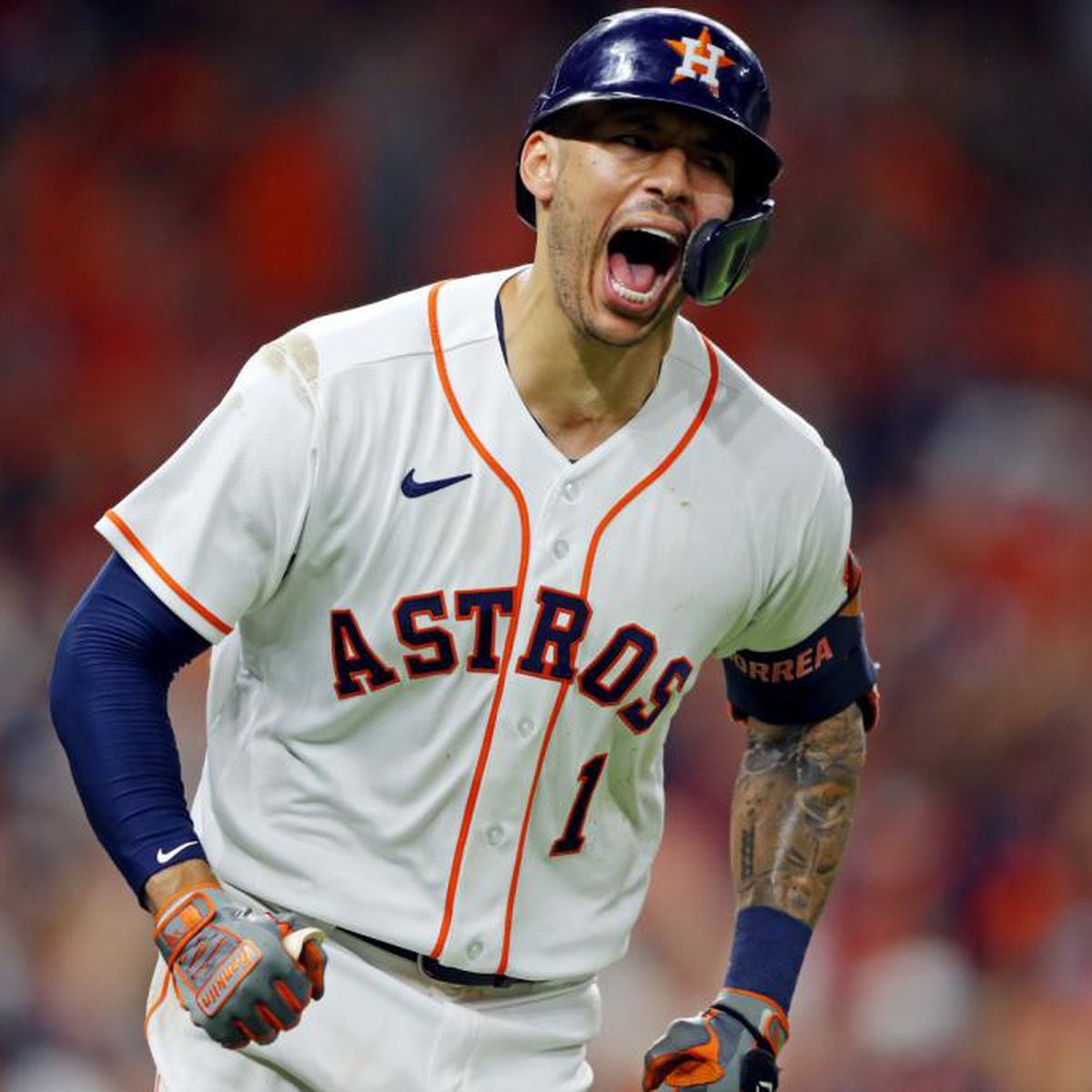 ALDS Game 1: Astros Jose Altuve hits three home runs against Red Sox 