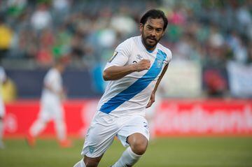 'El Pescadito' es todo un histórico de su selección y con el conjunto guatemalteco disputó un total de 6 copas