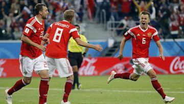 Así se narraron los goles del Rusia vs Egipto del Mundial