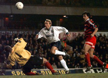 The German striker played for Spurs for two spells and for two years in total with stops at Bayern Munich and Sampdoria sandwiched in between.