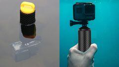 Esta empuñadura de GoPro puede flotar y mantener otros objetos a salvo del agua