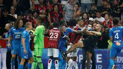 Jean-Pierre Rivere and Pablo Longoria have very different views on the clash that happened at Saturday&#039;s game after Nice fans stormed the field.