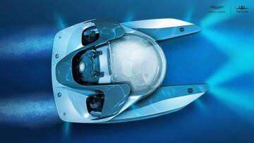 Aston Martin diseña un submarino estilo James Bond para millonarios