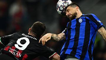 Inter and AC Milan meet in the 308th edition of their city derby today, with a place in the Champions League final at stake.
