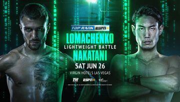 Former three-weight world champion Vasiliy Lomachenko makes his return to the ring on June 26. Here’s all the info on how to watch the fight.